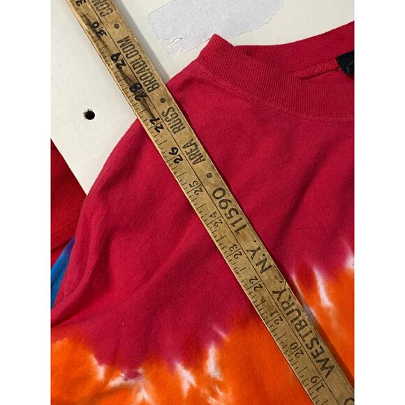 Universal Studios Marvel Tie Dye Long Sleeve Love is Universal T Shirt Sz Large - Picture 4 of 12